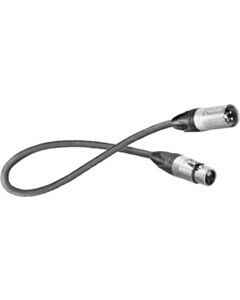 3 Foot NK2/6 Mic Cable -XLRM to XLRF Connectors