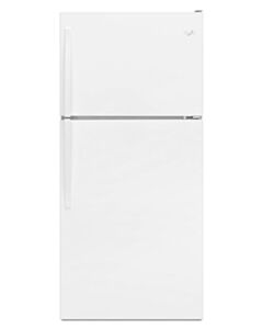 30" Wide Top-Freezer Refrigerator WHITE