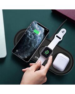 World's Smallest And Thinnest 3-In-1 Fast Wireless Charger