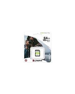 Kingston Canvas Select Plus Class 10 UHS-I SDXC Memory Card - 64 GB (SDS2/64GBCR)