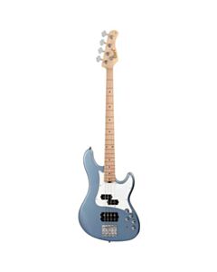 Cort GB74GIG-LPB Bass - Electric Bass with Humbucker and Single Coil Pickup- Lake Placid Blue