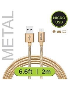 BOOST 6.6 FT MICRO USB BRAIDED CABLE