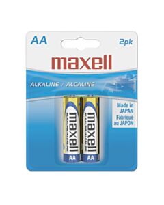 MAXELL BATTERIES AA - 2 PACK