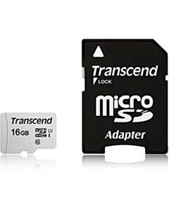 TRANCEND 16GB UHS-I U3 MICROSD WITH ADAPTE READ 95MB/S WRITE 45MB/S