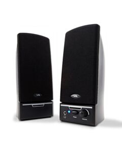 Cyber Acoustics CA2014 2pc Desktop Speakers - BK, 4W