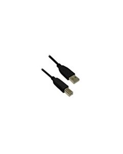 BlueDiamond USB 2.0 AB Cable M/M - BK, 6ft