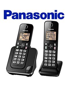 2 HANDSET CORDLESS PHONE SYS BASIC